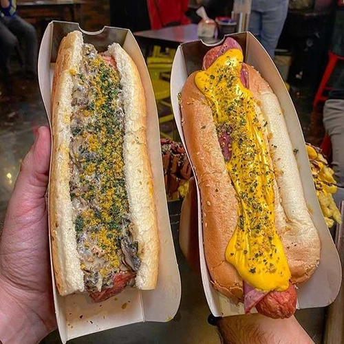 ساندویچ مرغ و قارچ