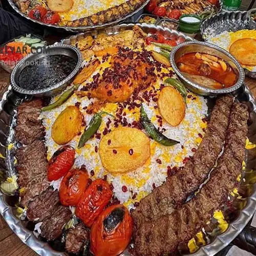 چلو کوبیده مخصوص بناب
