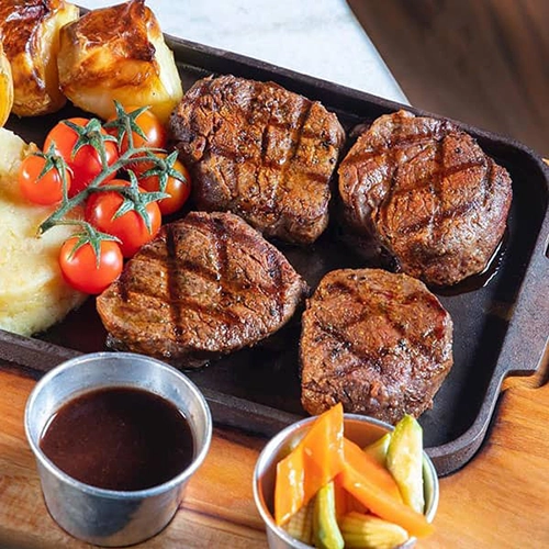 استیک گوشت خوشمزه